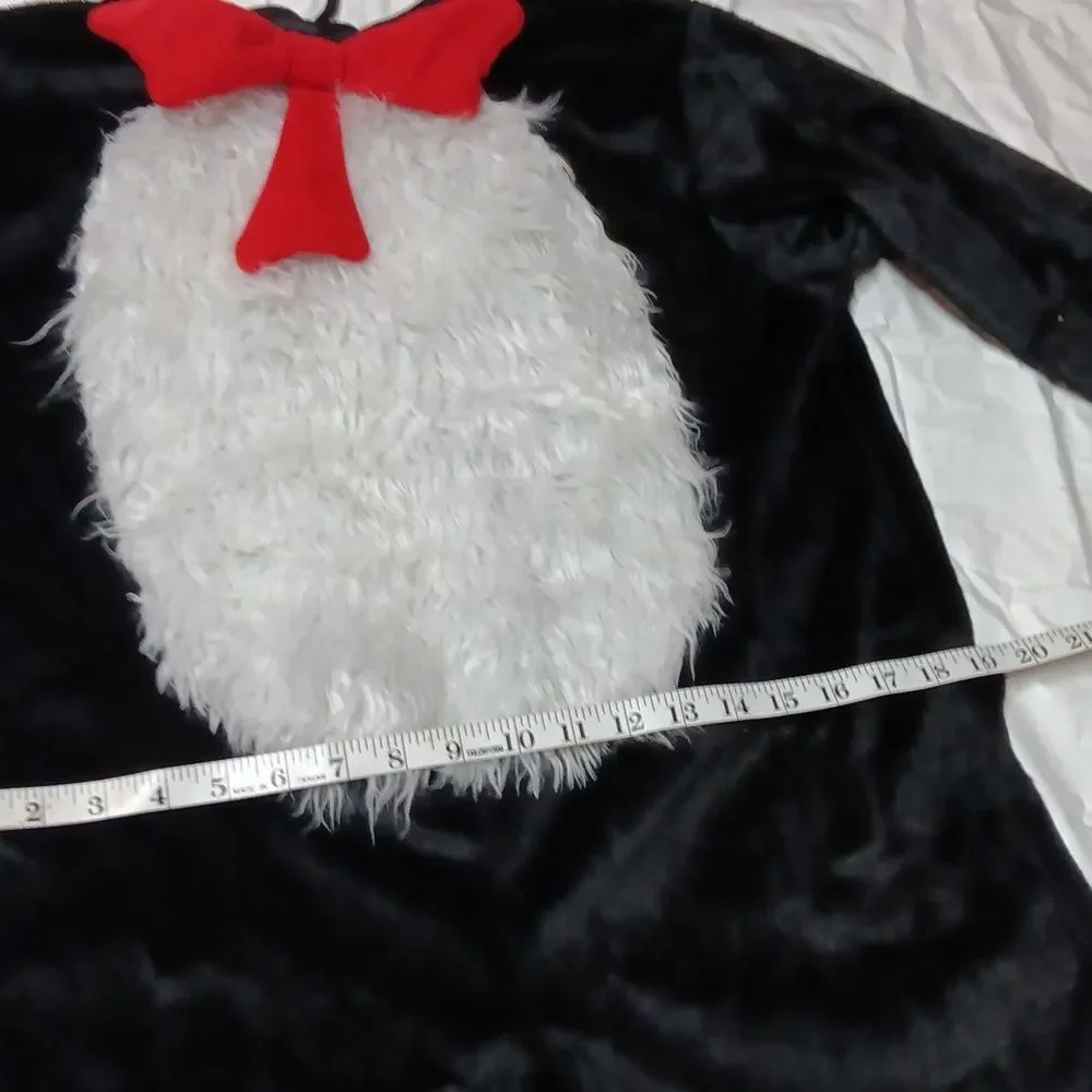 Dr. Seuss Cat in the Hat Deluxe Kids Costume - Black and White Unisex
